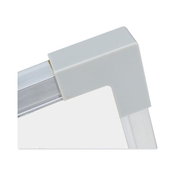 Framed Dry Erase Board, 48 x 36, White Surface, Silver Aluminum Frame - Image 4