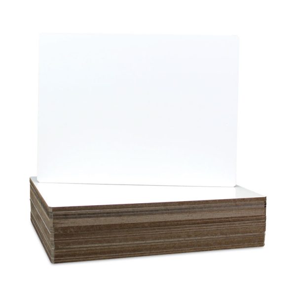Dry Erase Board, 12 x 9, White Surface, 24/Pack - Image 2