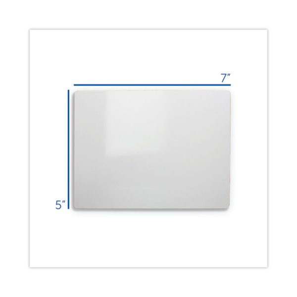 Dry Erase Board, 5 x 7, White Surface, 12/Pack - Image 3