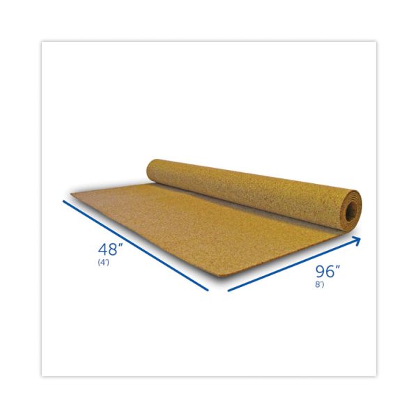 Cork Roll, 96" x 48", 0.12" Thick, Brown Surface - Image 3