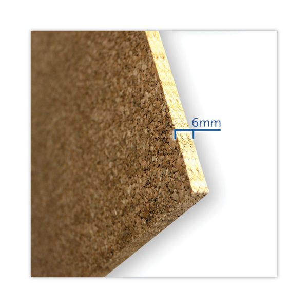 Cork Roll, 84" x 48", 0.24" Thick, Brown Surface - Image 3