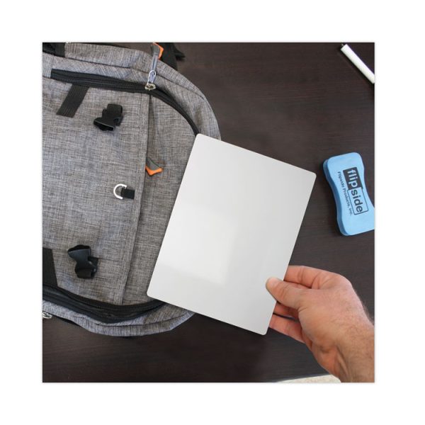Two-Sided Dry Erase Board, 7 x 5, White Front/Back Surface, 24/Pack - Image 4