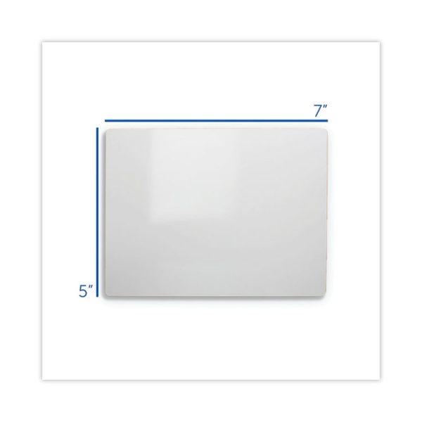 Two-Sided Dry Erase Board, 7 x 5, White Front/Back Surface, 24/Pack - Image 5