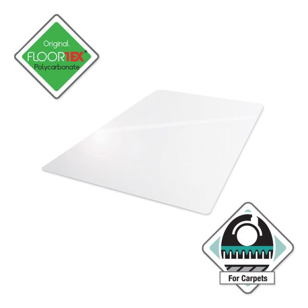 Cleartex Ultimat Xxl Polycarb. Square General Office Mat For Carpets, 60 X 60, Clear - Image 5