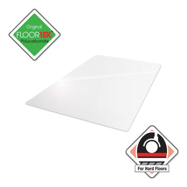 Cleartex Ultimat Xxl Polycarbonate Chair Mat For Hard Floors, 60 X 60, Clear - Image 4