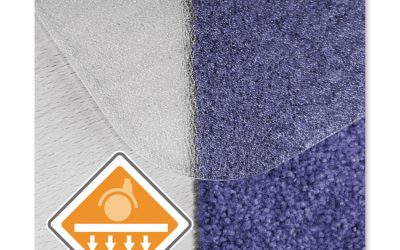 Cleartex Unomat Anti-Slip Chair Mat For Hard Floors/flat Pile Carpets, 60 X 48, Clear