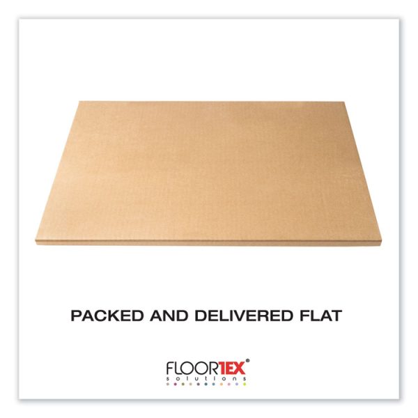 Cleartex Unomat Anti-Slip Chair Mat For Hard Floors/flat Pile Carpets, 35 X 47, Clear - Image 8