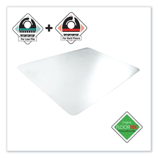 Cleartex Unomat Anti-Slip Chair Mat For Hard Floors/flat Pile Carpets, 35 X 47, Clear - Image 4