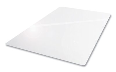 Cleartex Ultimat Polycarbonate Chair Mat For Low/medium Pile Carpet, 48 X 60, Clear