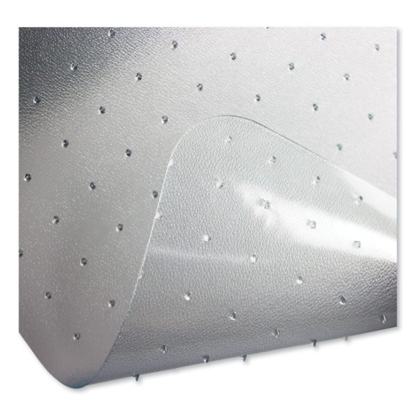 Cleartex Ultimat Polycarbonate Chair Mat For High Pile Carpets, 60 X 48, Clear - Image 7