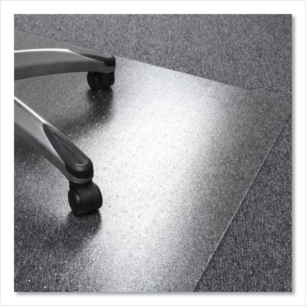 Cleartex Ultimat Polycarbonate Chair Mat For High Pile Carpets, 60 X 48, Clear - Image 4