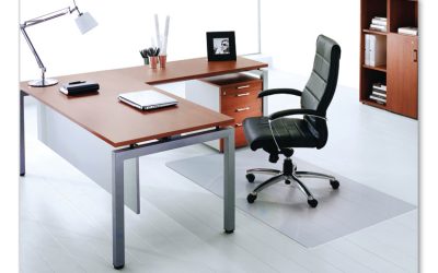 Cleartex Ultimat Polycarbonate Chair Mat For Hard Floors, 48 X 60, Clear