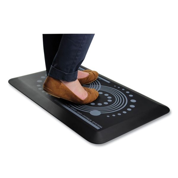 Afs-Tex 2000 Anti-Fatigue Mat, Rectangle, 16 X 24, Midnight Black - Image 6