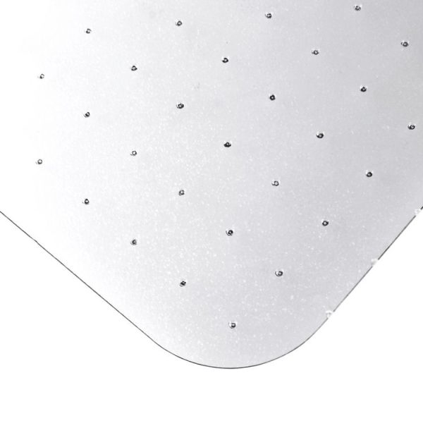 Ecotex Marlon BioPlus Rectangular Polycarbonate Chair Mat for Low/Medium Pile Carpets, Rectangular, 29 x 47, Clear - Image 4