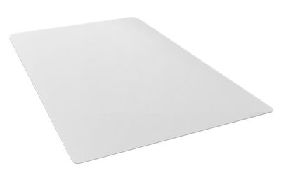 Ecotex Marlon BioPlus Rectangular Polycarbonate Chair Mat for Hard Floors, Rectangular, 29 x 47, Clear