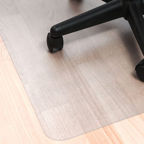 Ecotex Marlon BioPlus Rectangular Polycarbonate Chair Mat for Hard Floors, Rectangular, 29 x 47, Clear - Image 5