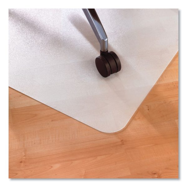Ecotex Polypropylene Anti-Slip Foldable Chair Mat for Hard Floors, 35 x 46, Translucent - Image 5