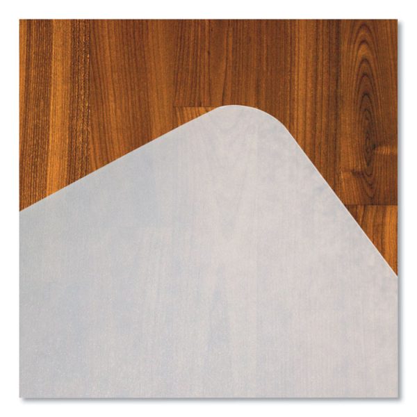 Ecotex Polypropylene Anti-Slip Foldable Chair Mat for Hard Floors, 45 x 53, Translucent - Image 6