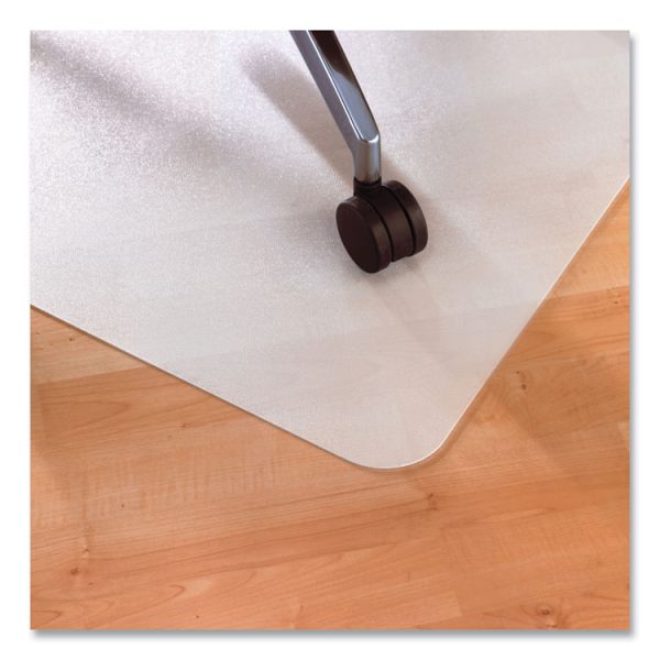 Ecotex Polypropylene Anti-Slip Foldable Chair Mat for Hard Floors, 45 x 53, Translucent - Image 5