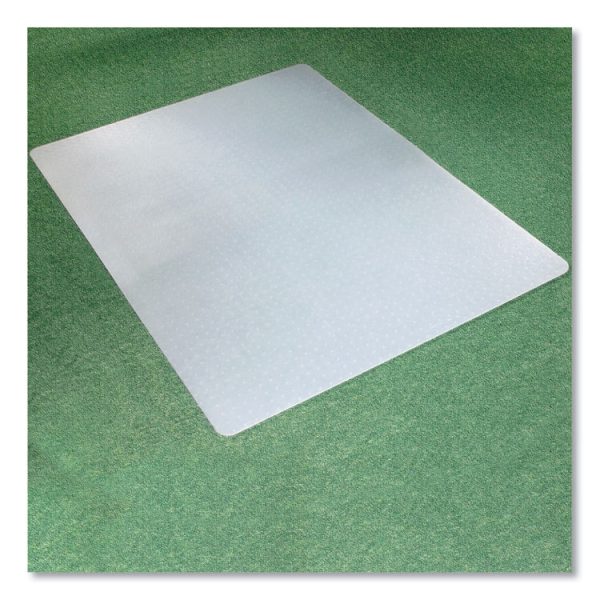 Ecotex Polypropylene Rectangular Chair Mat for Carpets, 29 x 46, Translucent - Image 6
