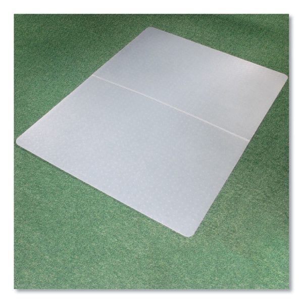 Ecotex Polypropylene Rectangular Foldable Chair Mat for Carpets, 35 x 46, Translucent - Image 7