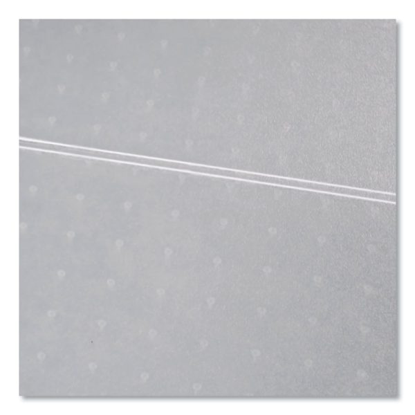 Ecotex Polypropylene Rectangular Foldable Chair Mat for Carpets, 46 x 57, Translucent - Image 3