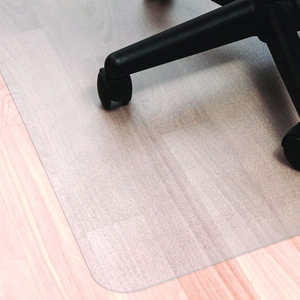 Ecotex Marlon BioPlus Rectangular Polycarbonate Chair Mat for Hard Floors, Rectangular, 45 x 53, Clear - Image 8