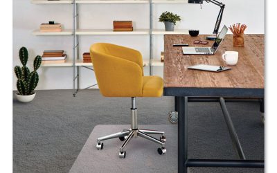Cleartex Advantagemat Phthalate Free Pvc Chair Mat For Low Pile Carpet, 60 X 48, Clear