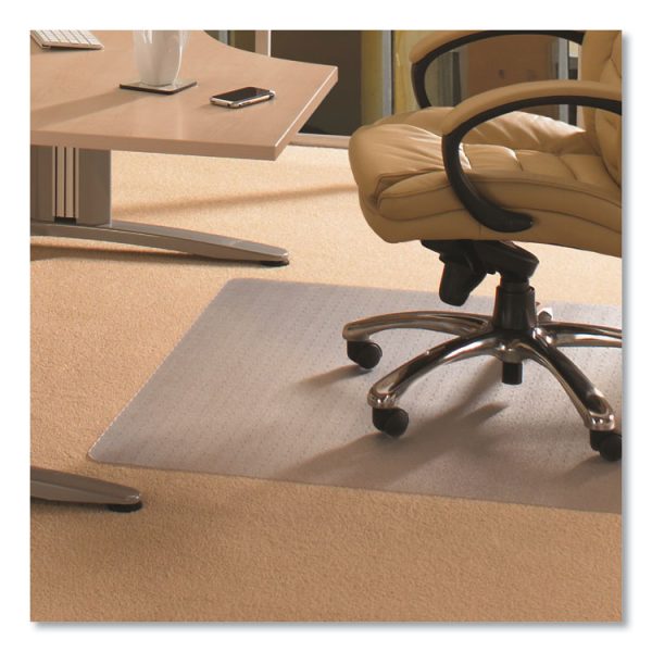 Cleartex Advantagemat Phthalate Free Pvc Chair Mat For Low Pile Carpet, 48 X 36, Clear - Image 7