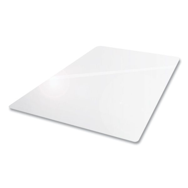 Cleartex Advantagemat Phthalate Free Pvc Chair Mat For Low Pile Carpet, 48 X 36, Clear