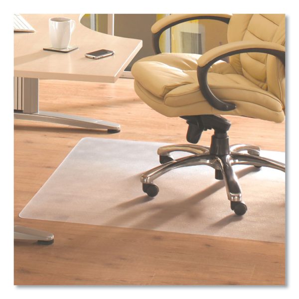 Cleartex Advantagemat Phthalate Free Pvc Chair Mat For Hard Floors, 53 X 45, Clear - Image 7