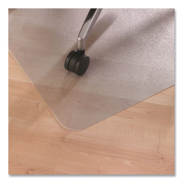 Cleartex Advantagemat Phthalate Free Pvc Chair Mat For Hard Floors, 53 X 45, Clear - Image 4