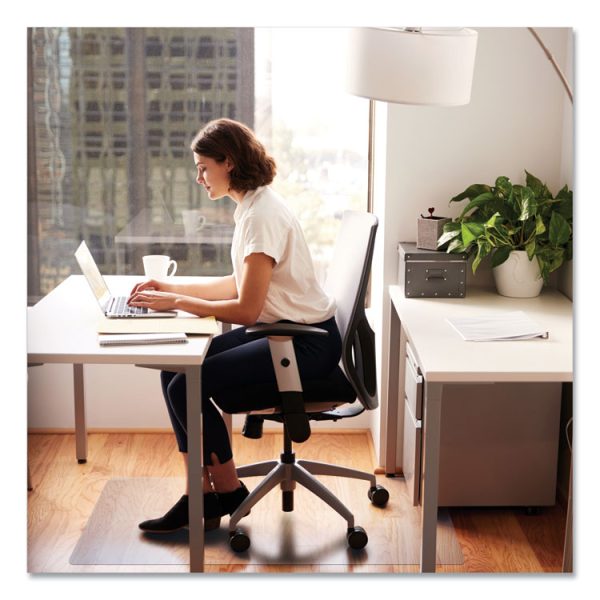 Cleartex Advantagemat Phthalate Free Pvc Chair Mat For Hard Floors, 48 X 36, Clear - Image 2