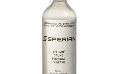 Saline Personal Eyewash Bottles, 4 Oz Bottle, 24/carton