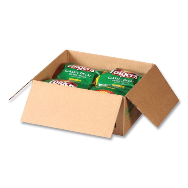 Coffee Filter Packs, Decaffeinated Classic Roast, 9/10oz, 10/Pack, 4 Packs/Carton - Image 2