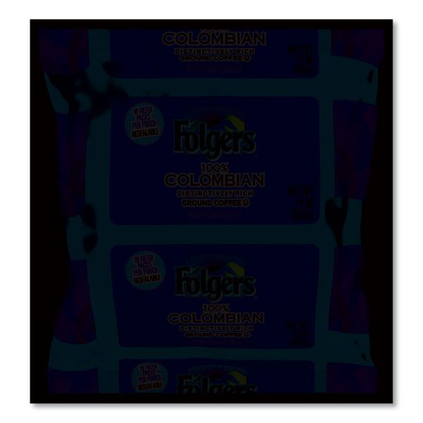 Coffee Filter Packs, 100% Colombian, 1.4 Oz Pack, 40/carton - Image 2