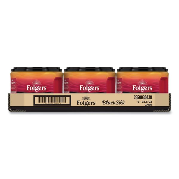 Coffee, Black Silk, 22.6 Oz Canister, 6/carton - Image 3