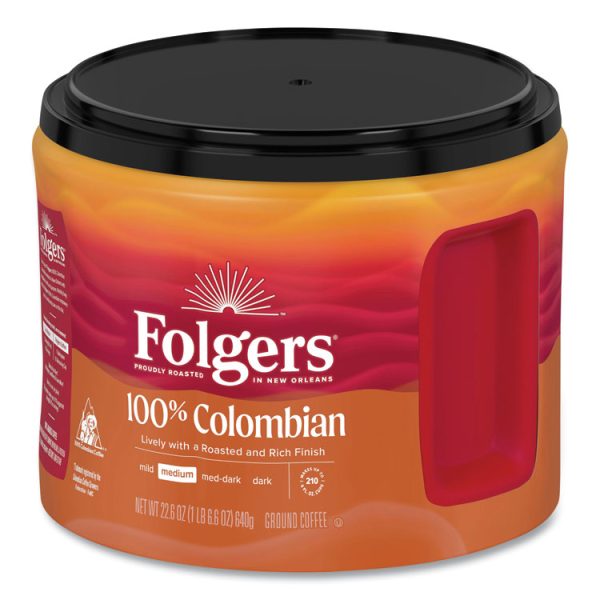 100% Columbian Coffee, 22.6 oz Canister - Image 6