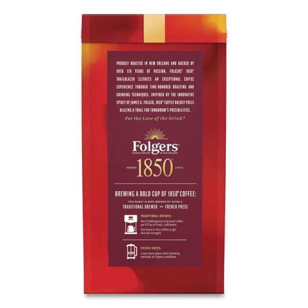 Coffee, Trailblazer, Dark Roast, Ground, 12 Oz Bag, 6/carton - Image 6