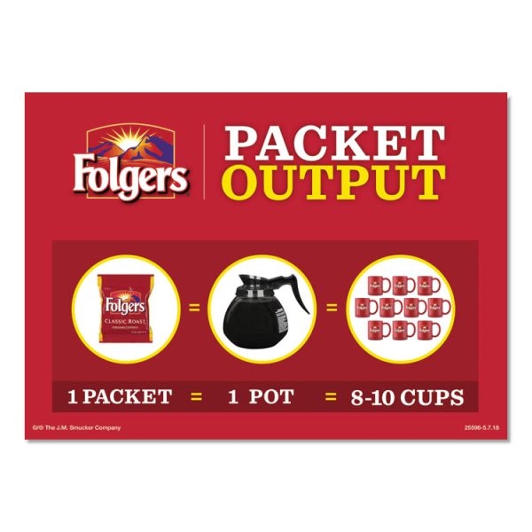 Ground Coffee Fraction Packs, Traditional Roast, 2oz, 42/carton - Image 4