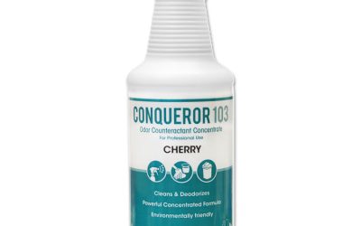 Conqueror 103 Odor Counteractant Concentrate, Cherry, 32 Oz Bottle, 12/carton
