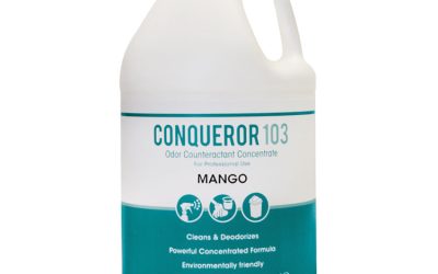 Conqueror 103 Odor Counteractant Concentrate, Mango, 1 Gal Bottle, 4/carton