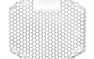 The Wave Urinal Deodorizer, Honeysuckle Scent, 58 G, Clear, 10/box, 6 Boxes/carton