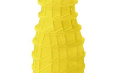 Eco Air 30-Day Air Freshener Refill, Citrus Scent, 2.89 Oz Solid, 6/box