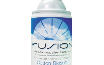 Fusion Metered Aerosols, Cotton Blossom, 6.25 Oz Aerosol Spray, 12/carton