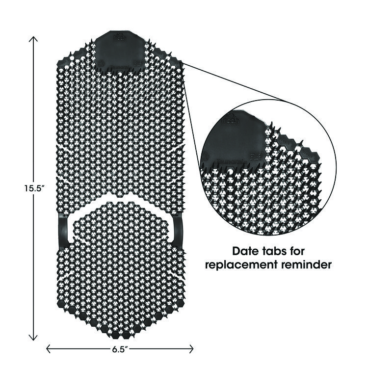 Tsunami, Urinal Screen, Midnight Coast, 5.22 oz, Black, 6/Carton - Image 3