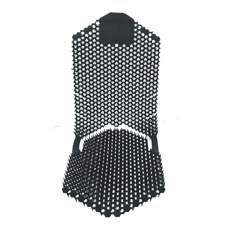 Tsunami, Urinal Screen, Midnight Coast, 5.22 oz, Black, 6/Carton - Image 4