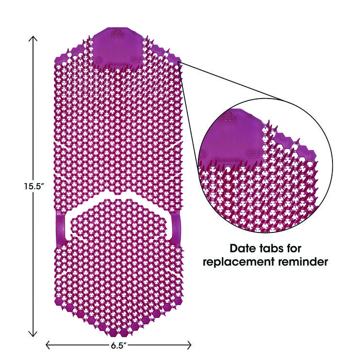 Tsunami, Urinal Screen, Spiced Apple, 5.22 oz, Red, 6/Carton - Image 3