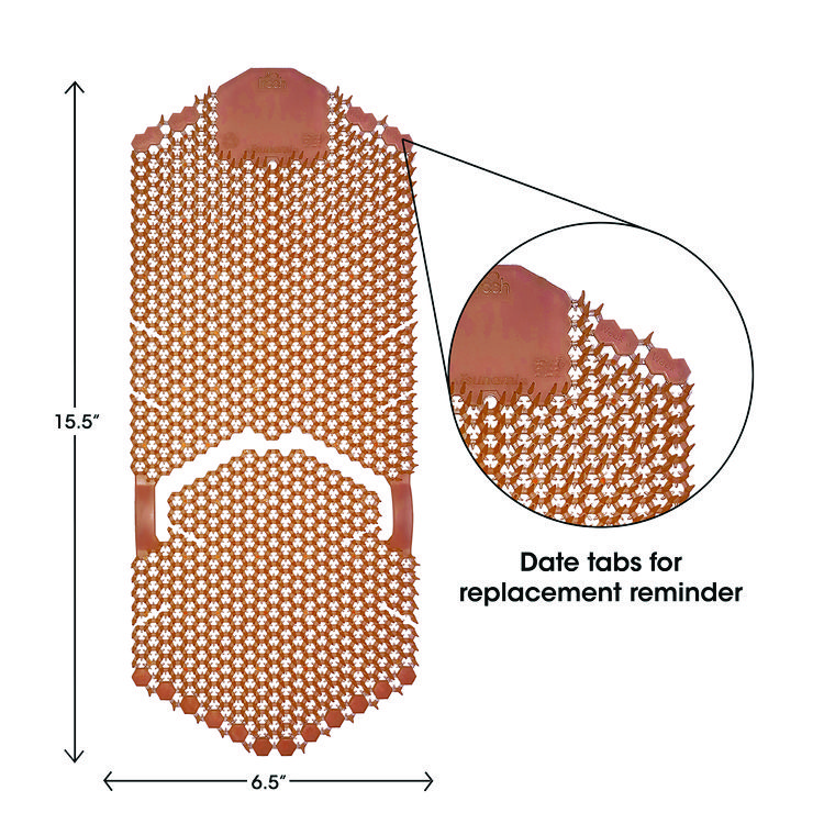 Tsunami, Urinal Screen, Summer Sunshine, 5.22 oz, Yellow, 6/Carton - Image 4