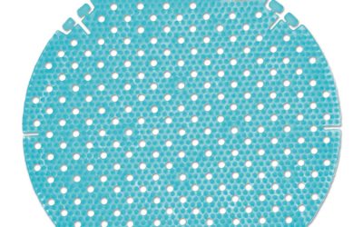 Tidal Wave, Urinal Screens, Cotton Blossom Scent, 0.42 Oz, Blue, 6/box